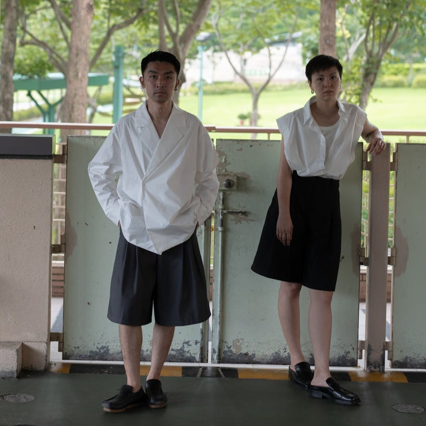 Eli Bermuda Shorts|Medium Grey