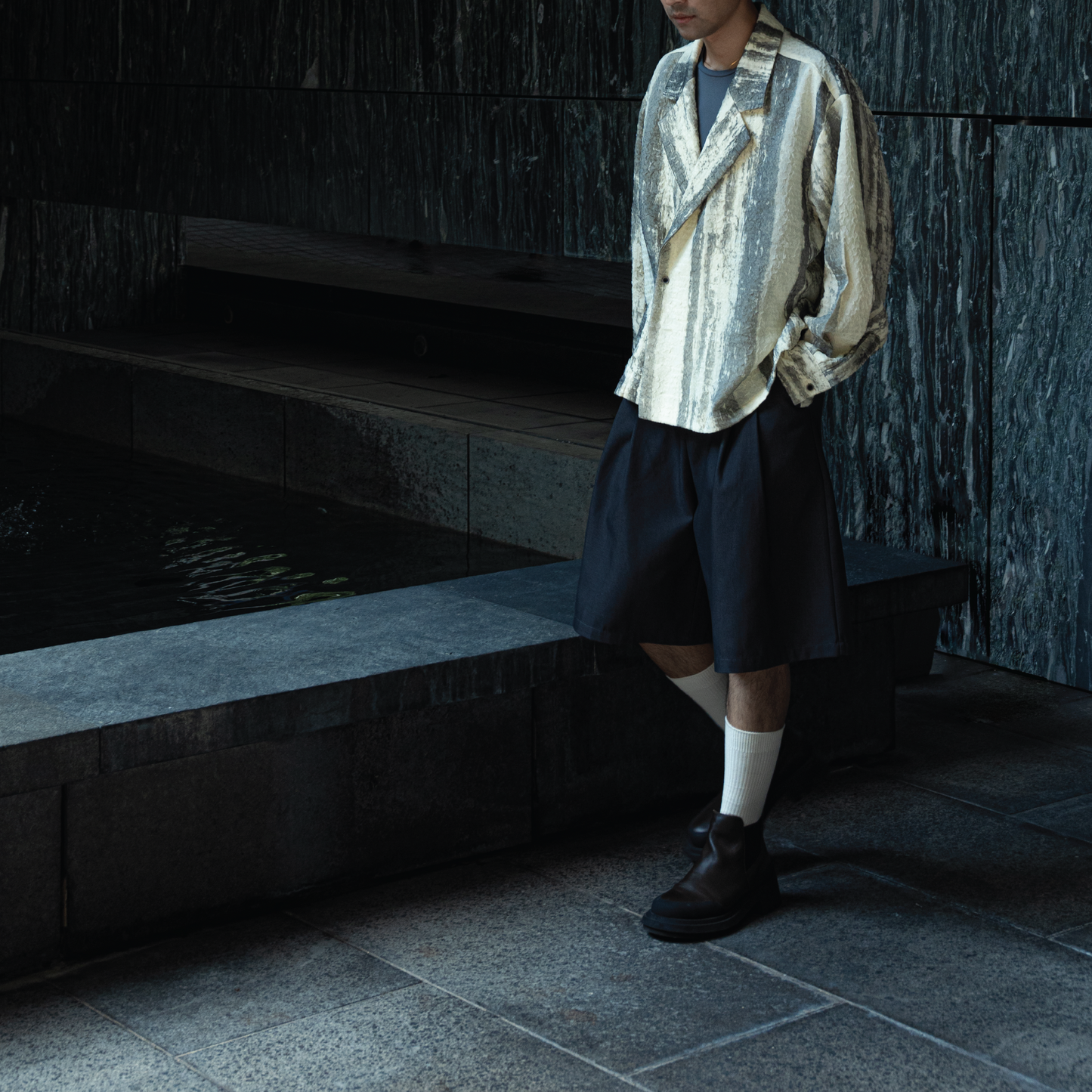 Alby Shirt Jacket|Cream