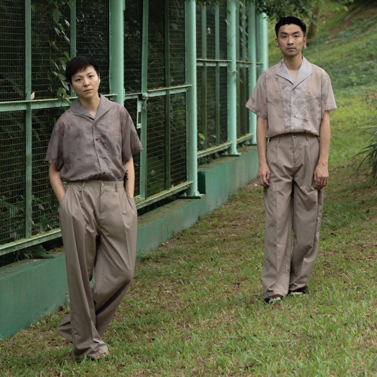 Jules Pattern Shirt | Coffee