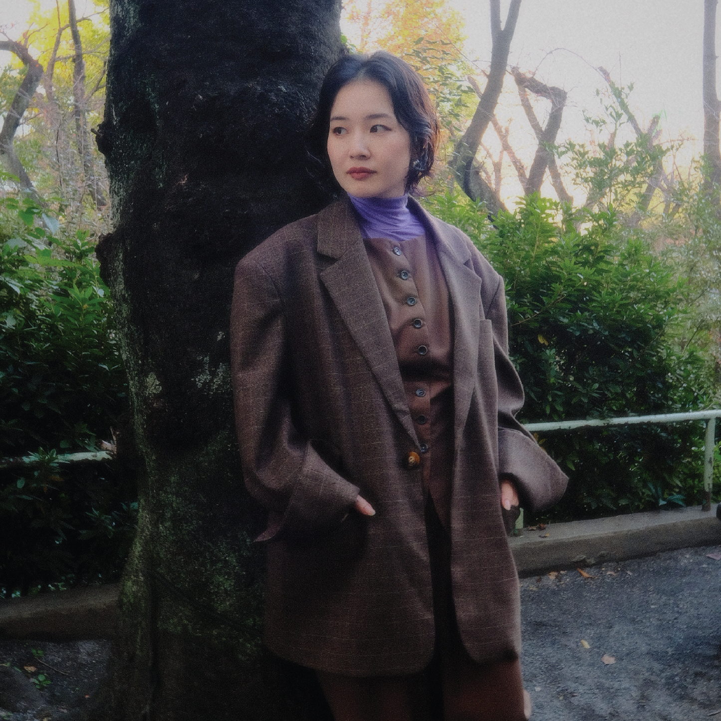 Dakota Shaped Waistcoat|Earth