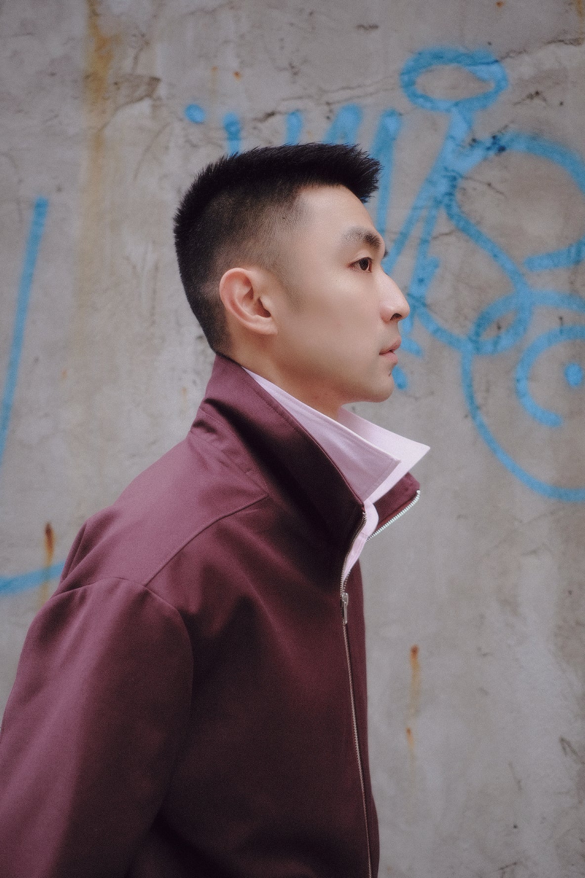 Mac Square Motorcycle Jacket | Rum