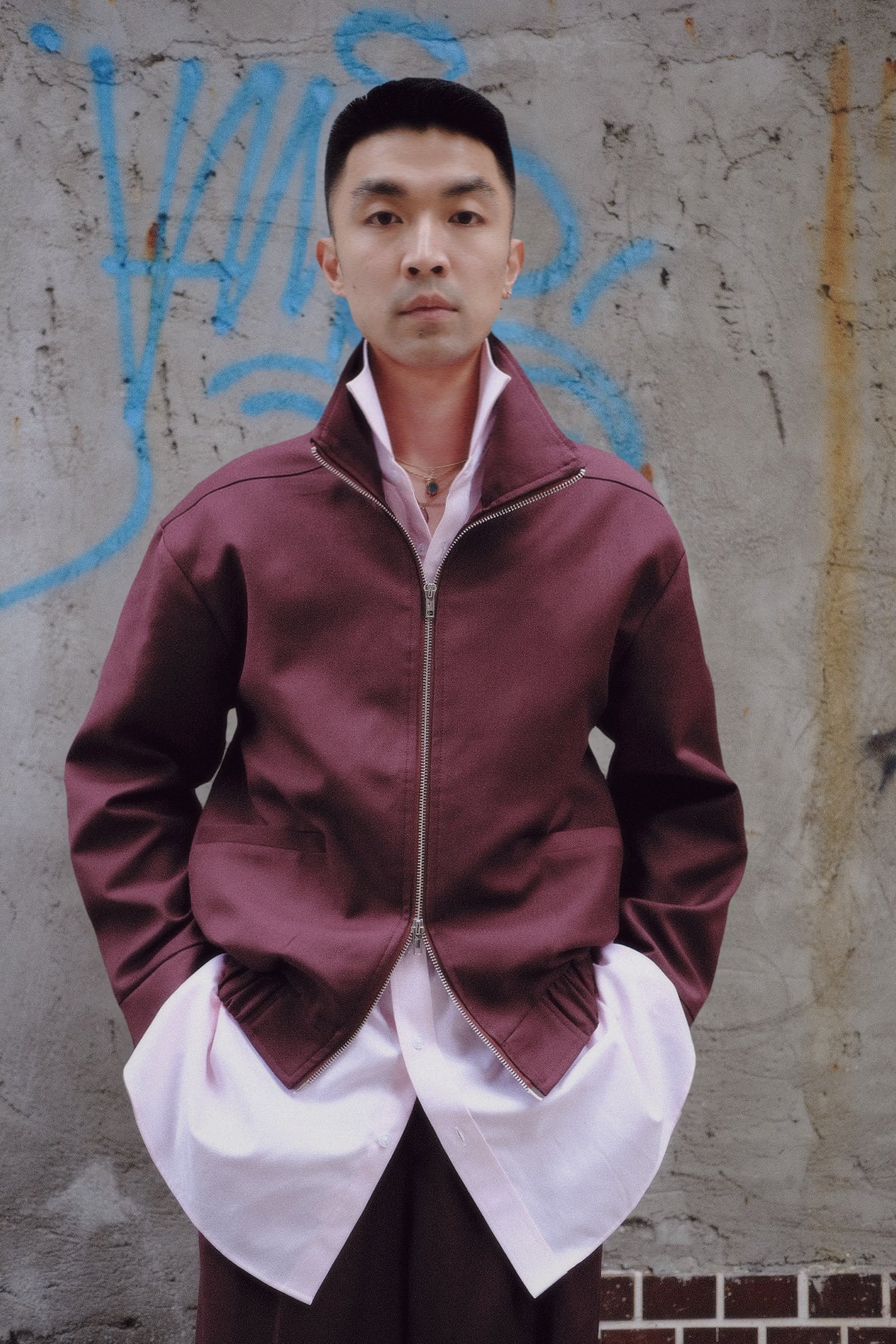 Mac Square Motorcycle Jacket | Rum