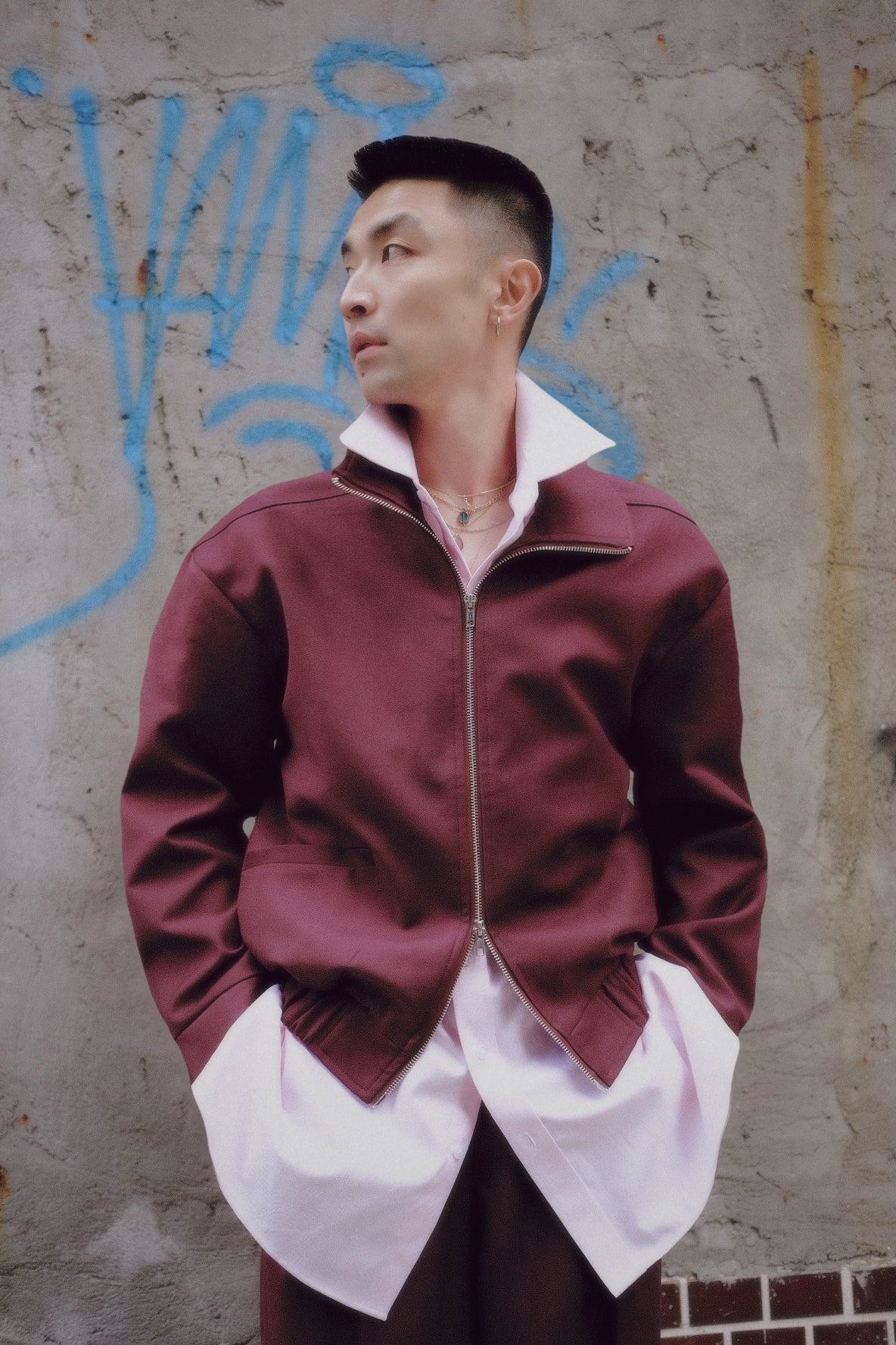 Mac Square Motorcycle Jacket | Rum