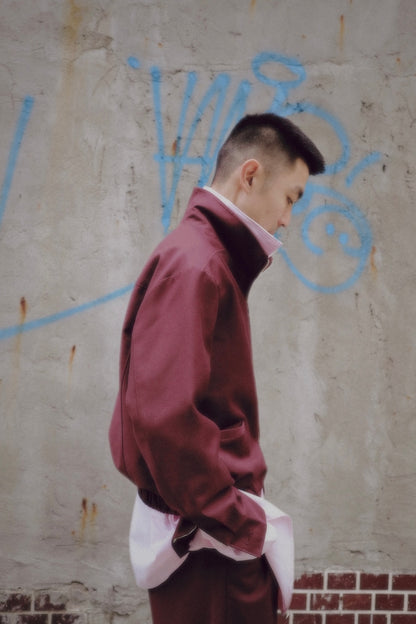 Mac Square Motorcycle Jacket | Rum