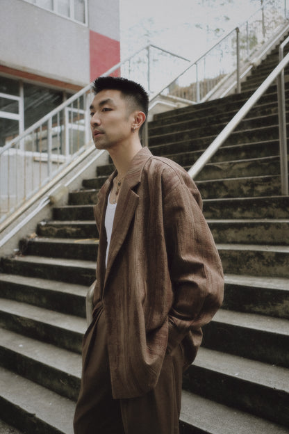 Hayes Shirt Jacket｜Brown