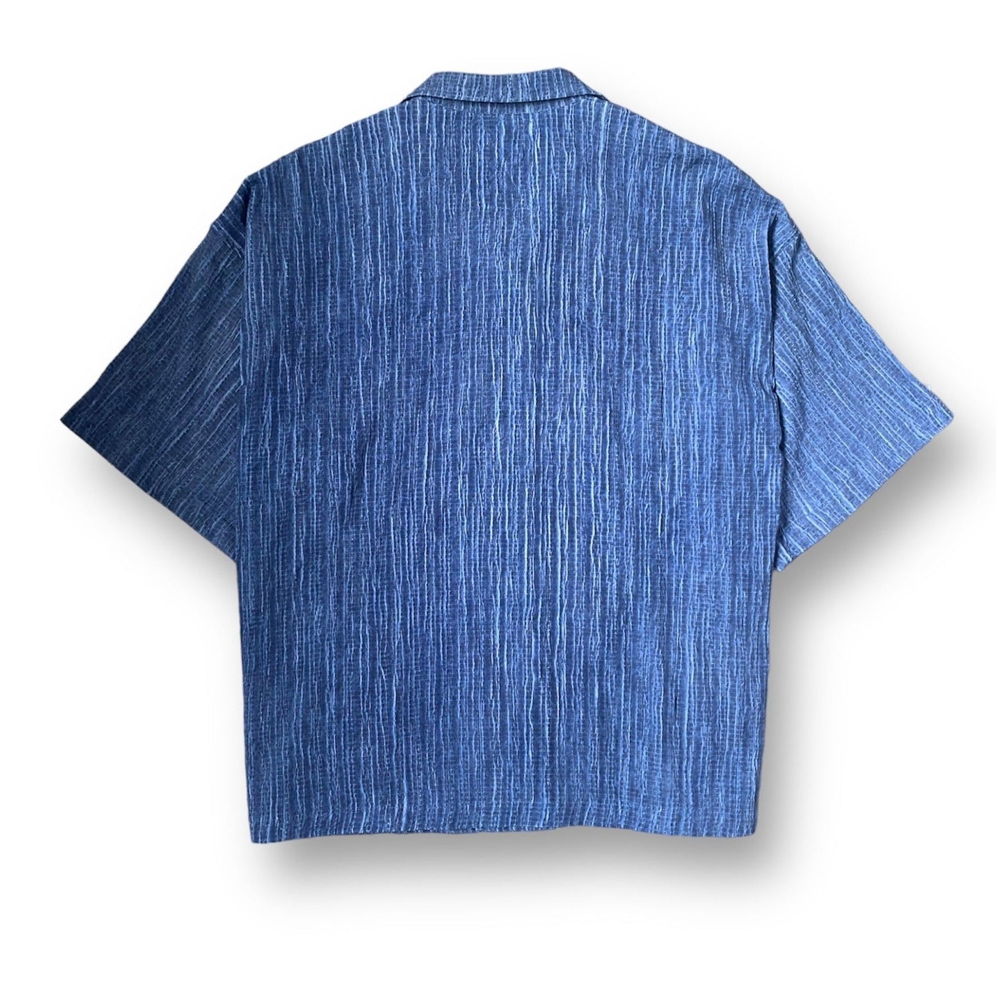 Oakes Texture Shirt | Classic Blue