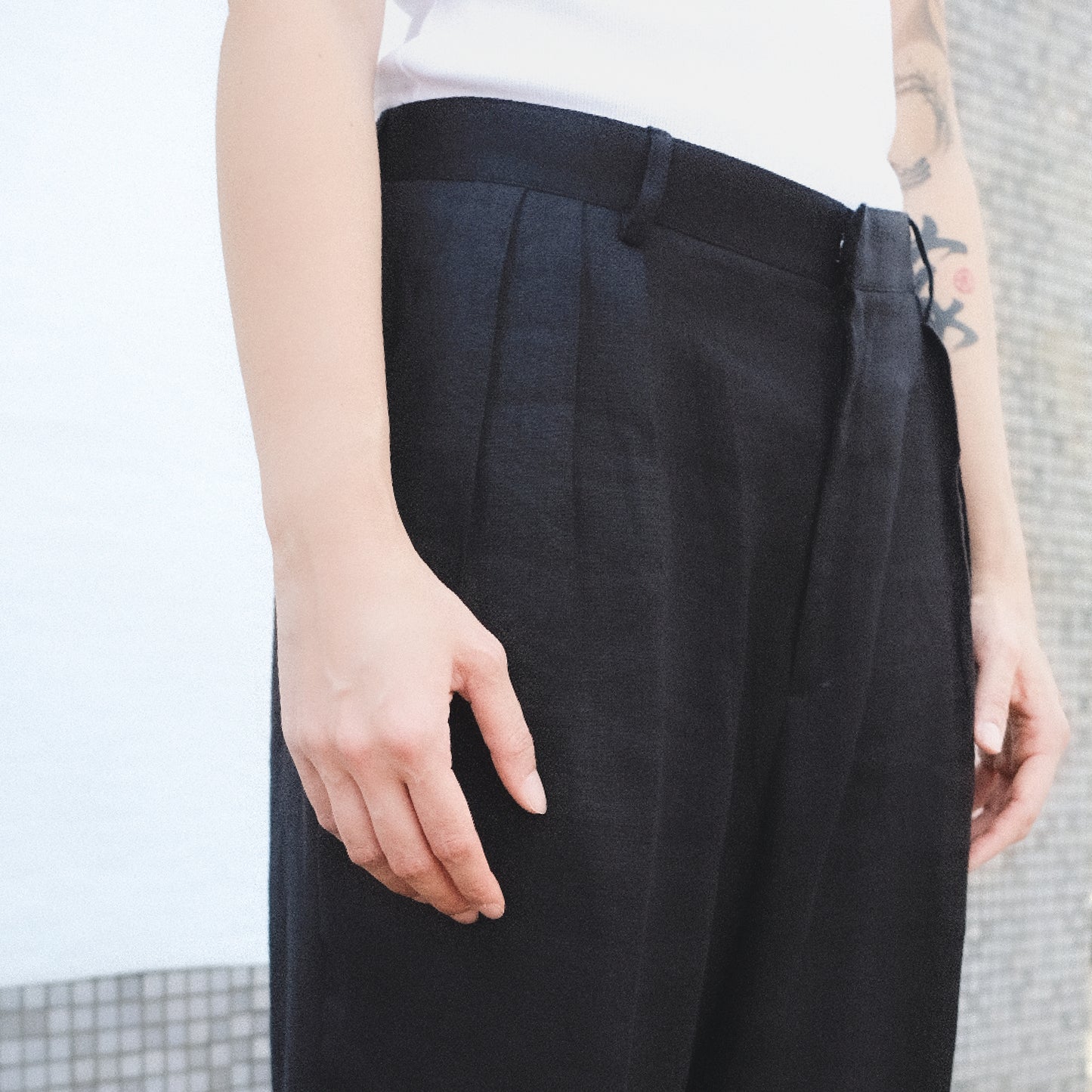 Leah Double Waist Pants