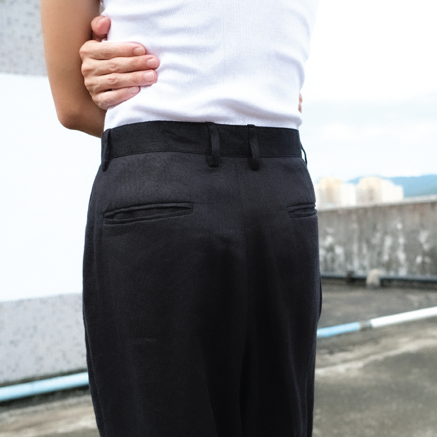 Leah Double Waist Pants